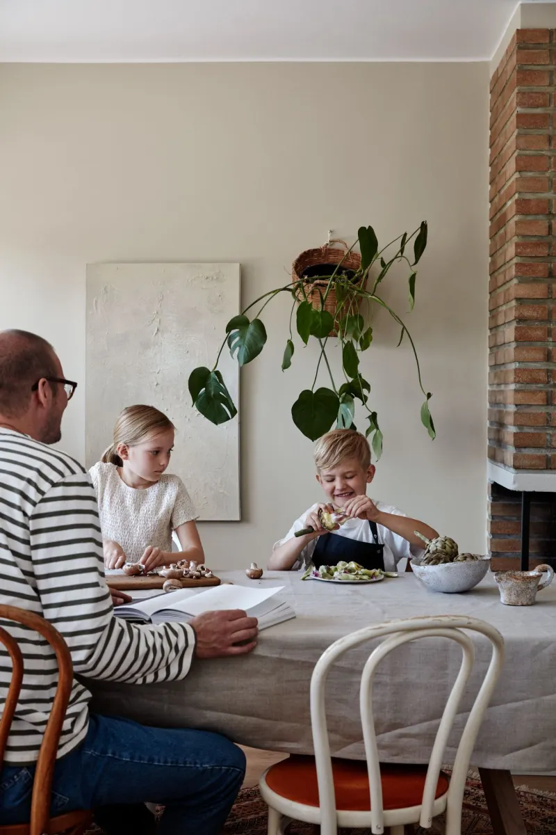 Jadalnia w przytulnych kolorach Bohemian
