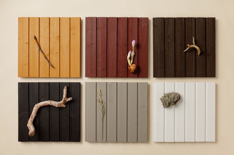 6 najchętniej wybieranych kolorów Tikkurila na elewacje domów z drewna